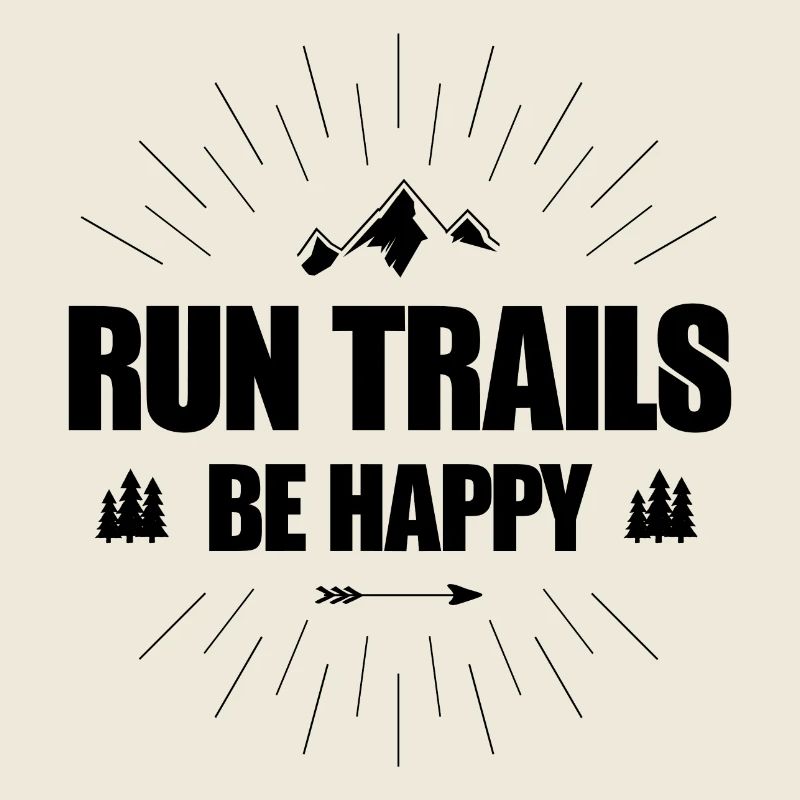 Run Trails Sei glücklich