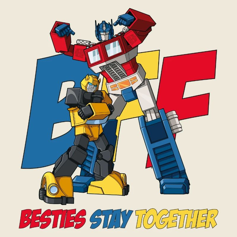Transformers BFFs Optimus Prime And Bumblebee