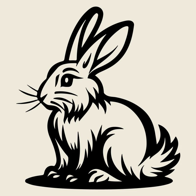 Osterhase Icon Ostern