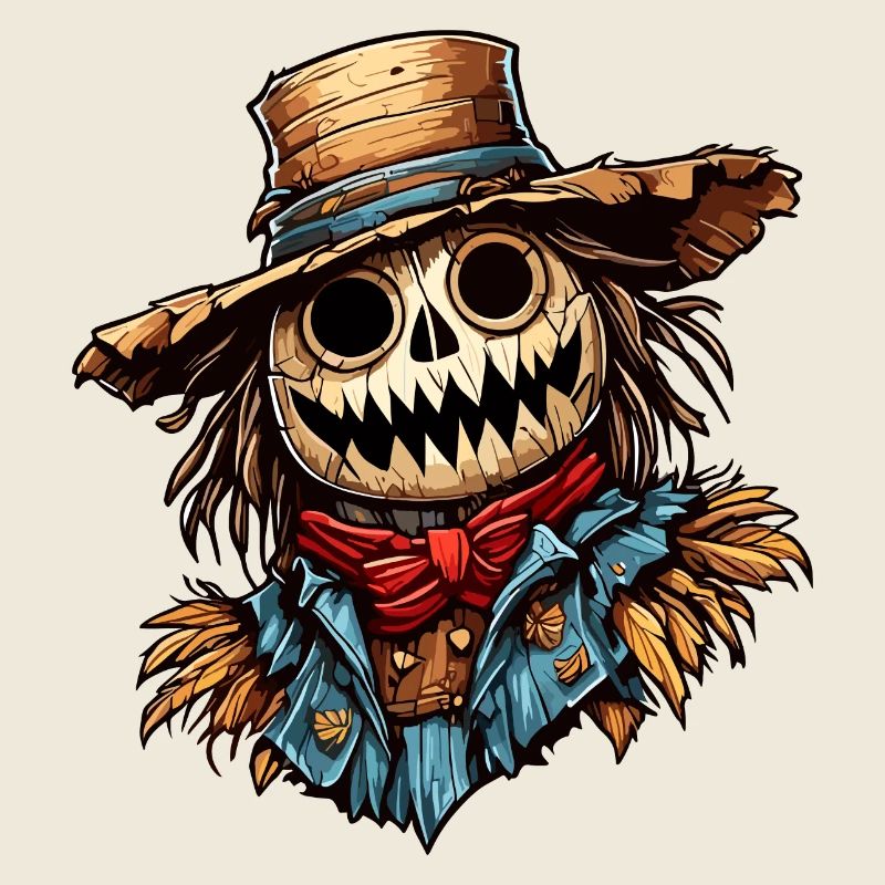 Vogelscheuche / Erntehelfer / Maisfeld / Feld