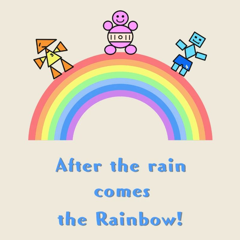 Après la pluie vient l’arc-en-ciel