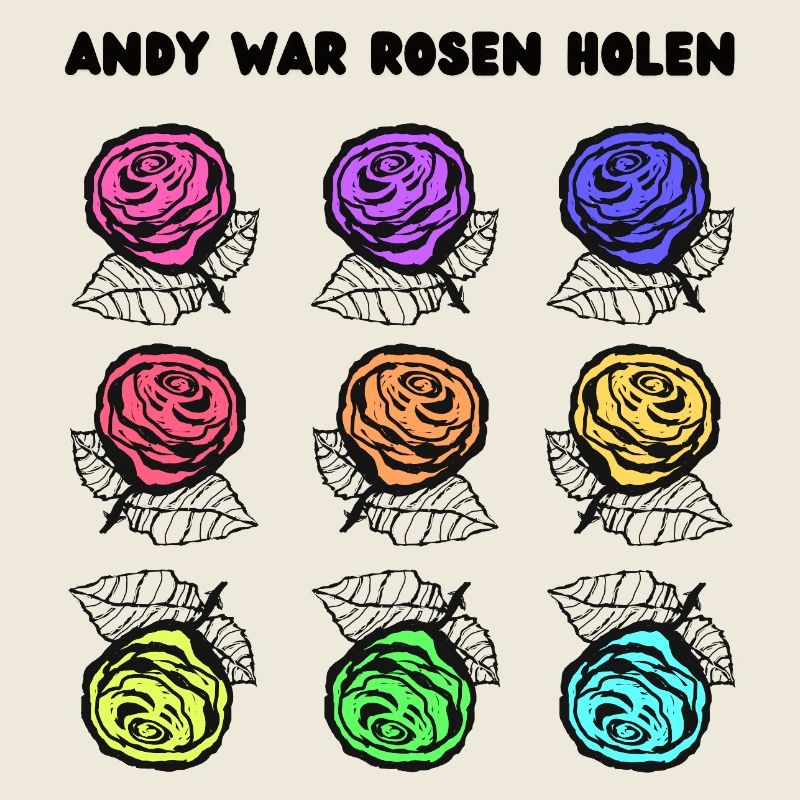 Andy war Rosen holen
