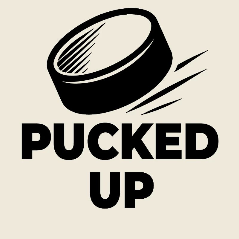 PUCKED-UP logo