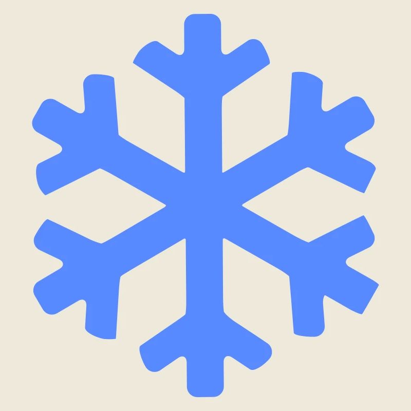 Flocon de Neige de Cristal d’Hiver
