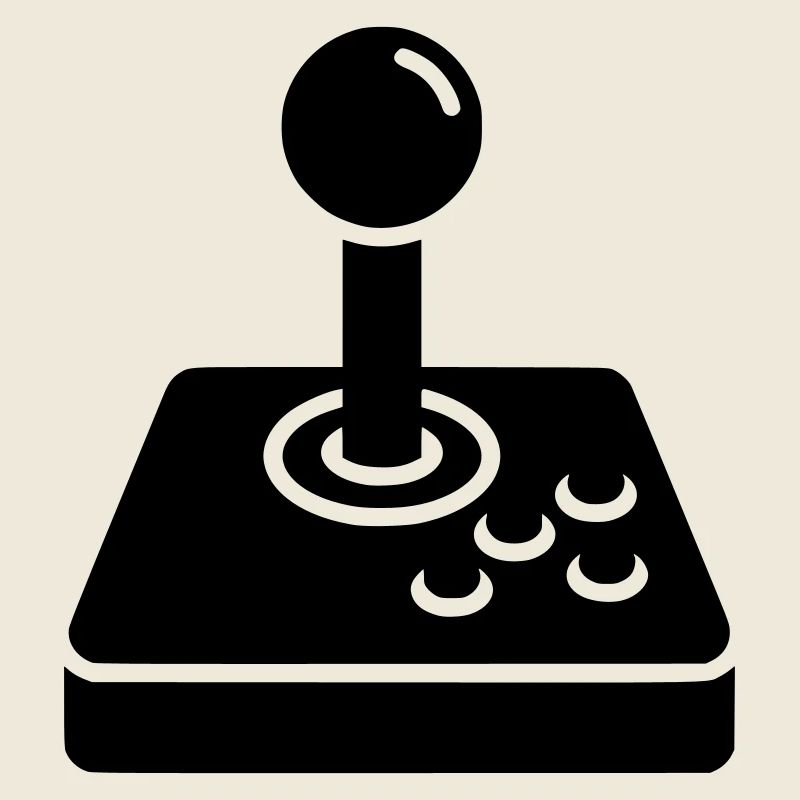 Retro Joystick Arcade Icon