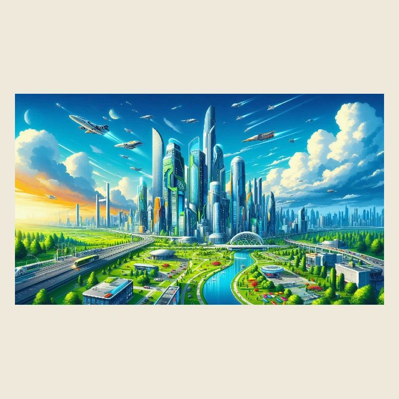 Futuristic city