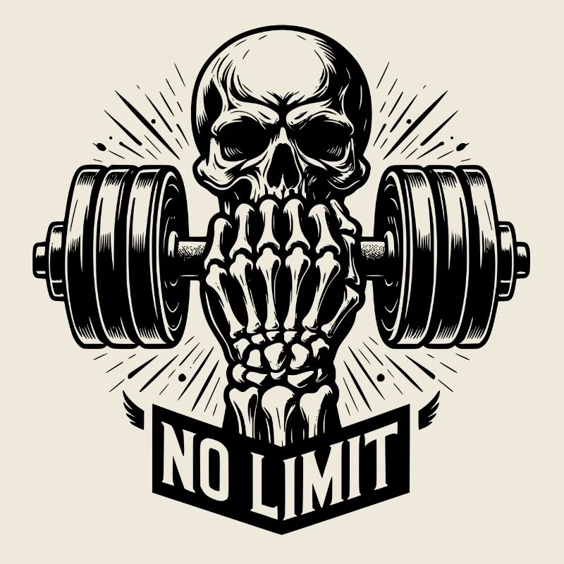 Haltère de musculation No Limit Hard Workout