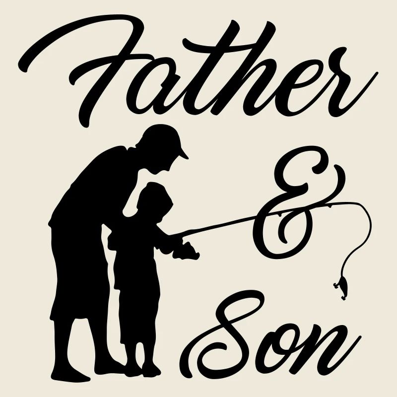Le père et le fils pêcher pêche pêcher pêcher pêche cadeau pêche