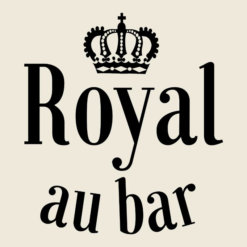 Bier, Biertrinker, Royal an der Bar