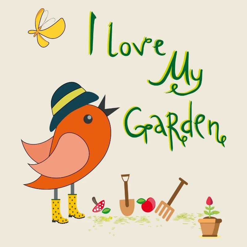i love my garden spring