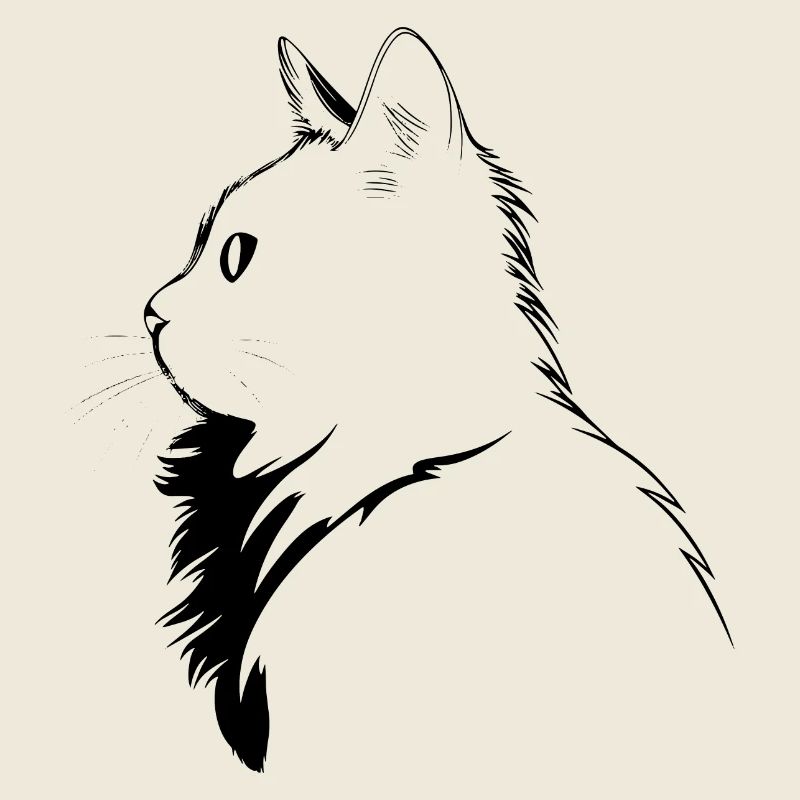 Chat, Motif De Chat