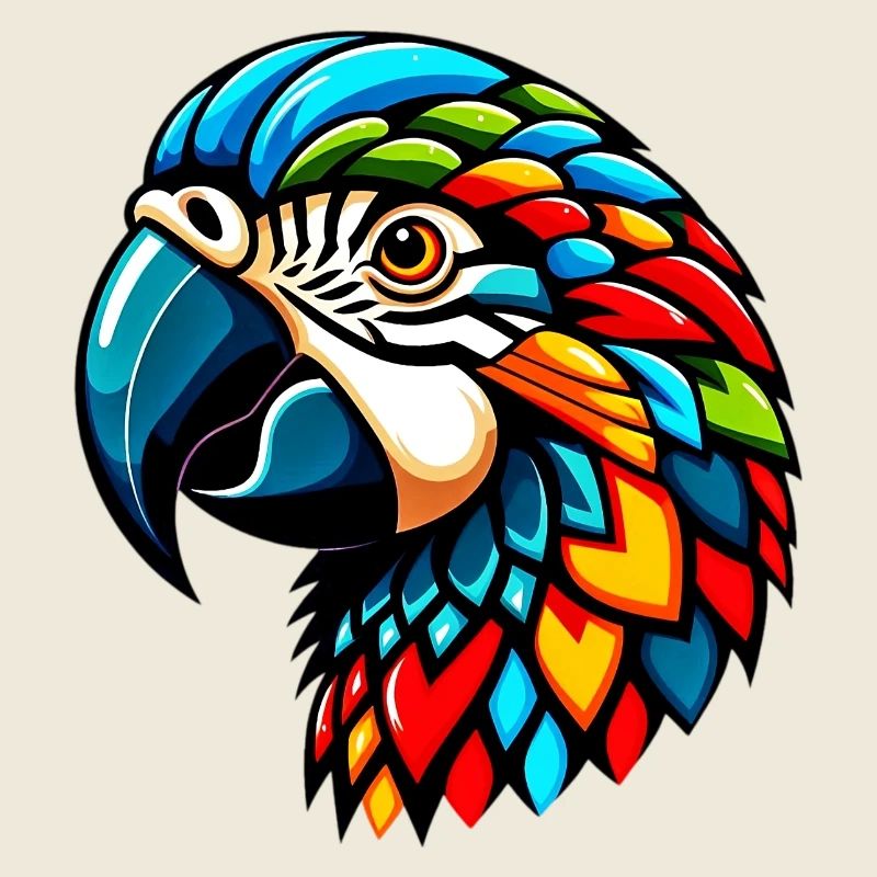 Harlequin Parrot