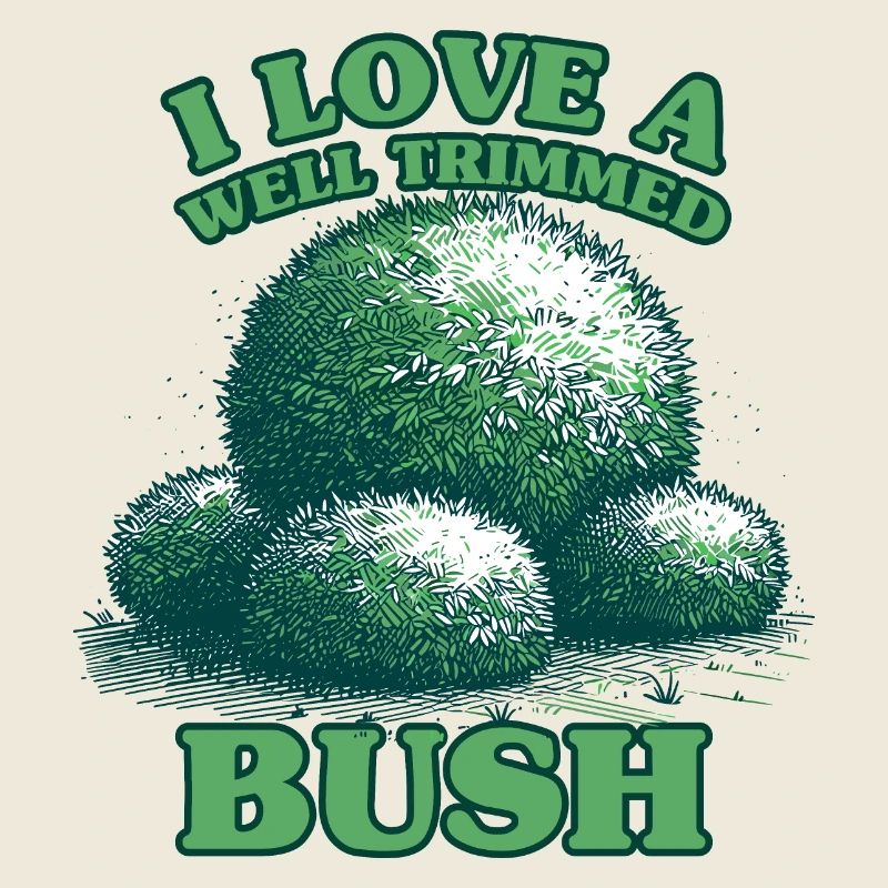Ich liebe einen gut getrimmten Busch