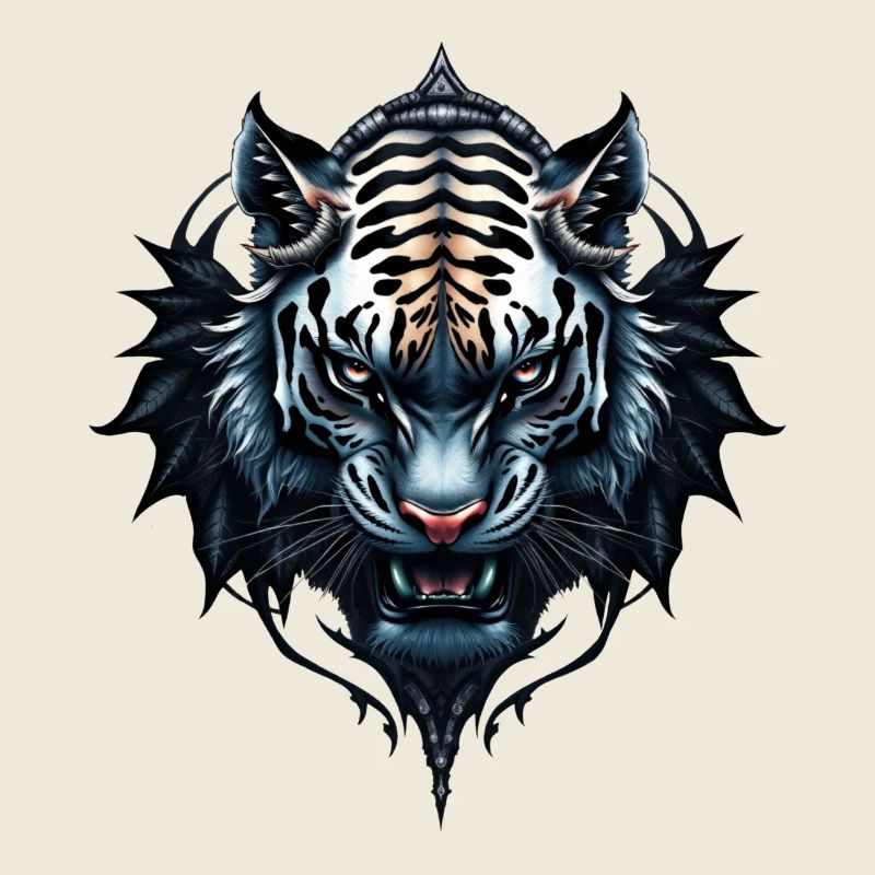 La puissance et la grâce du tigre.