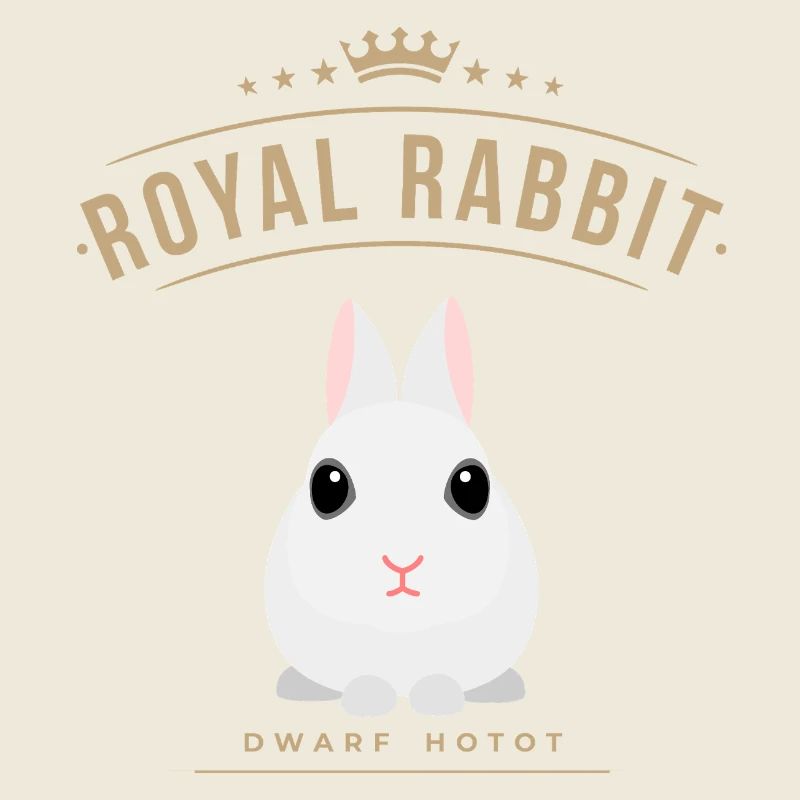 ROYAL RABBIT Dwarf hotot - Dwarf hotot
