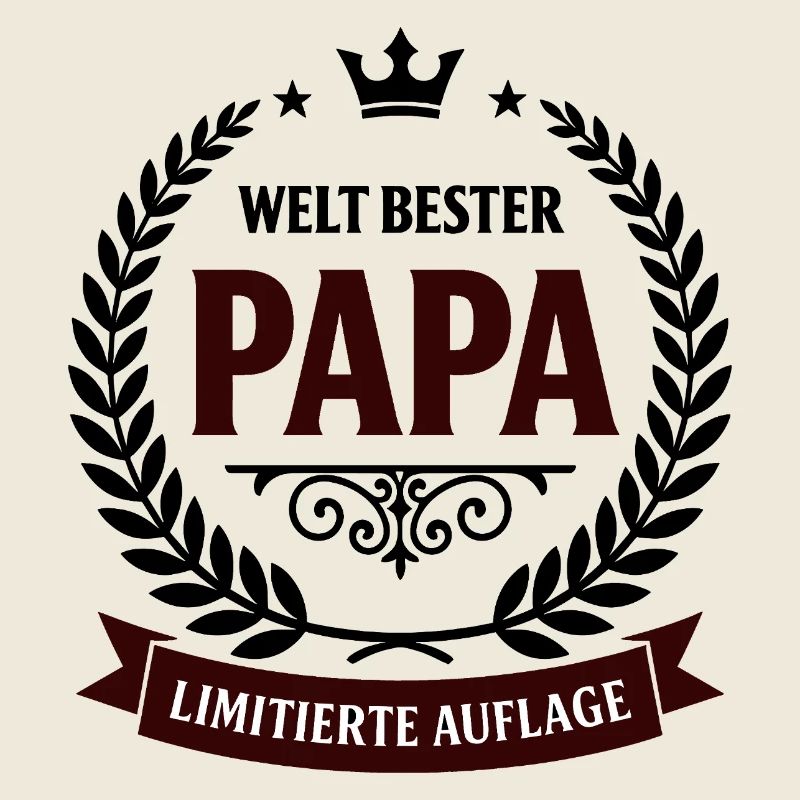 Weltbester Papa – Limitierte Auflage Design