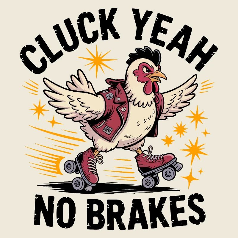 Poussin de Roller Derby Ailé