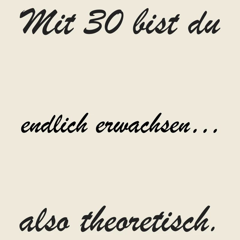 À 30 ans, vous êtes théoriquement