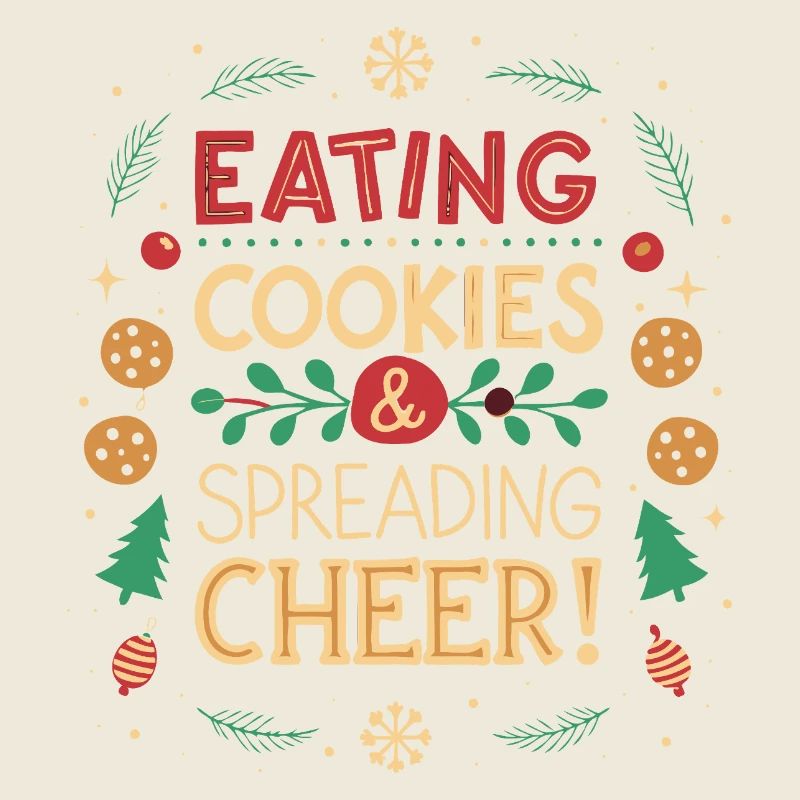 Eating cookies and spreading joy