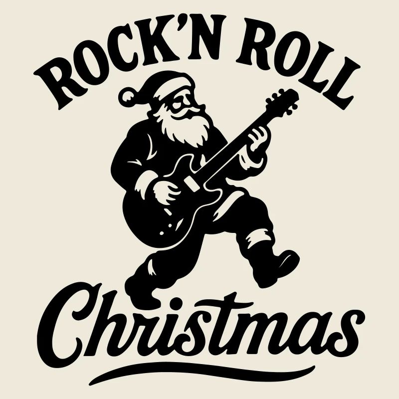 Christmas time Xmas weihnachten rock'n roll Santa