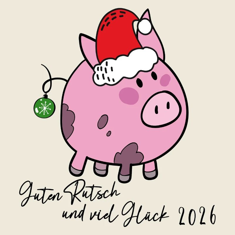 Glücksschwein Neujahr