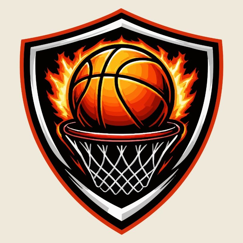 Basketball Crest