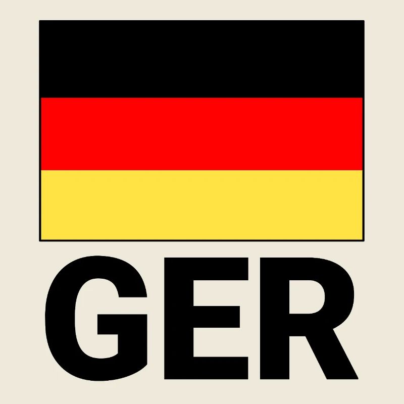 Germany flag with CEFR abbreviation