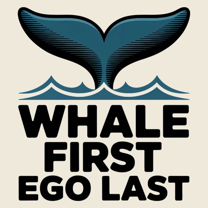 WHALE FIRST • EGO LAST #1