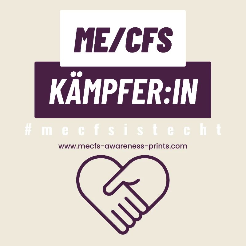 ME/CFS FIGHTER 💪 - eggplant II 💜