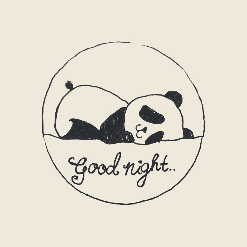 Gute Nacht Panda