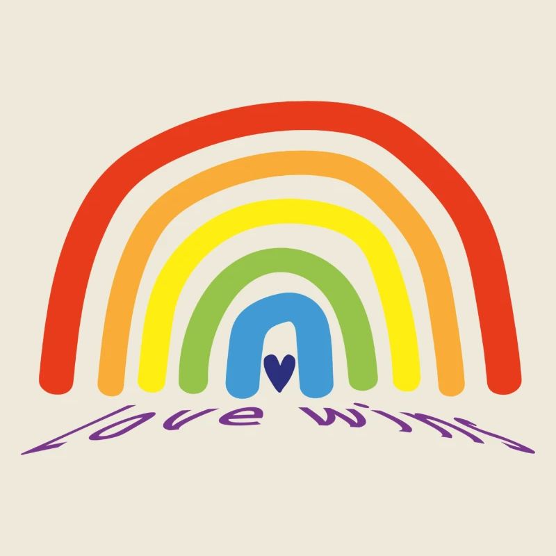 regenbogen love wins