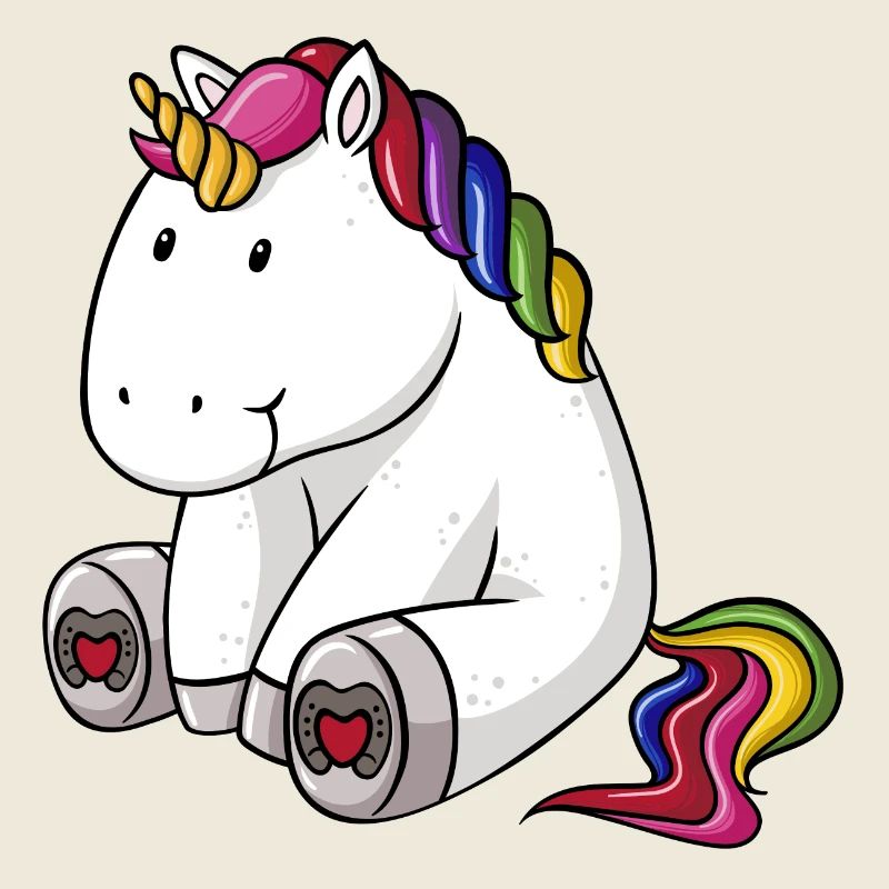 Unicorn rainbow