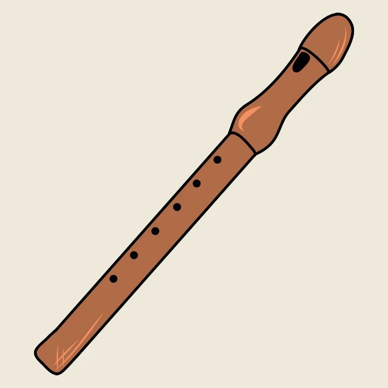 Flûte à bec, flûte de bois, instrument, idée cadeau