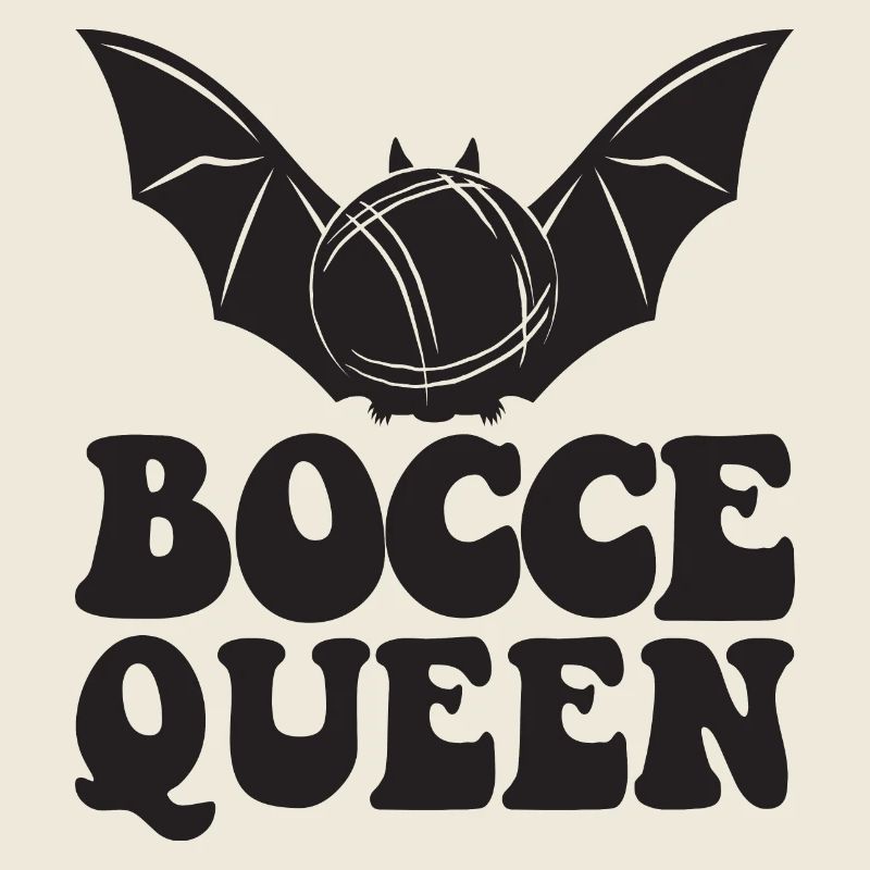 Bocce Queen Boulekugel Halloween Kostüm Boule