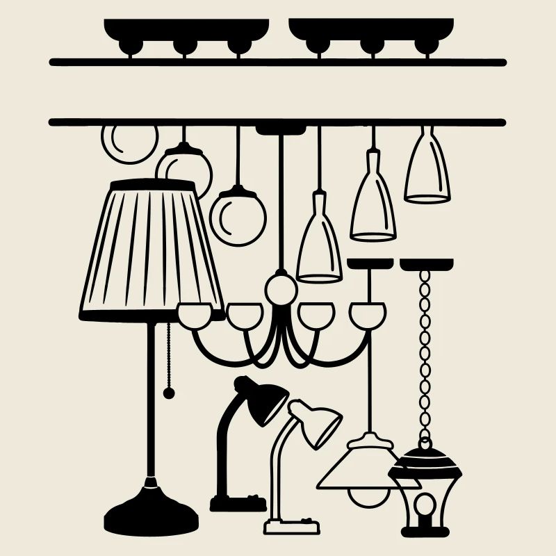 Logo pour magasin d’éclairage d’ambiance ou de maison