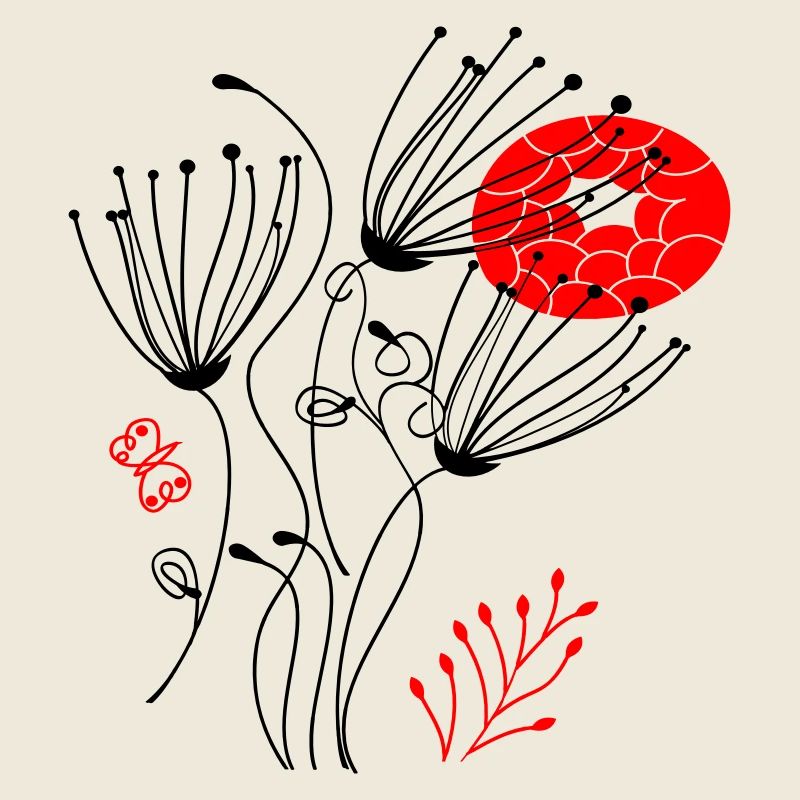 filigrane zarte Blüten, Flowers