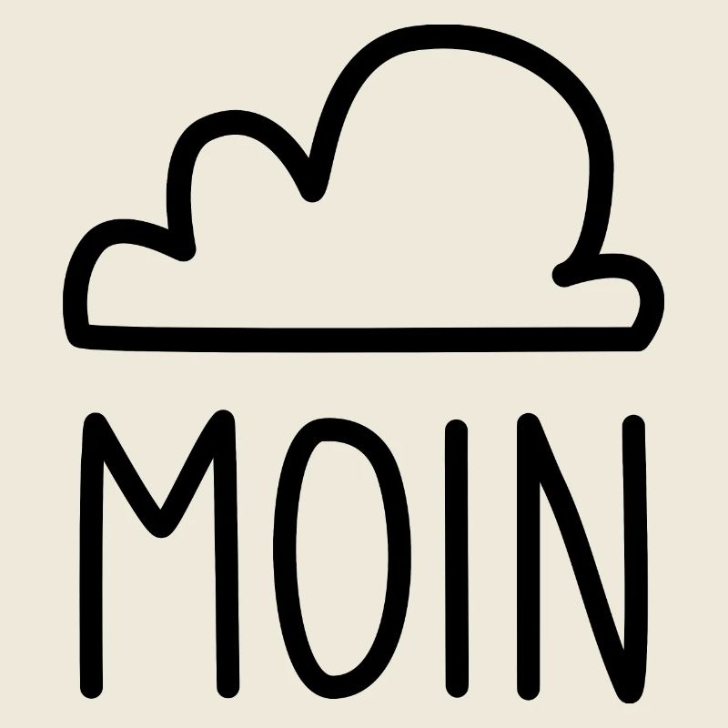 Moin mit Wolke
