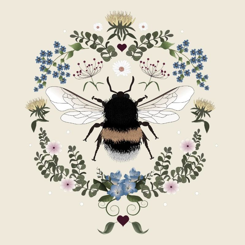 Bourdon Fleurs Abeille
