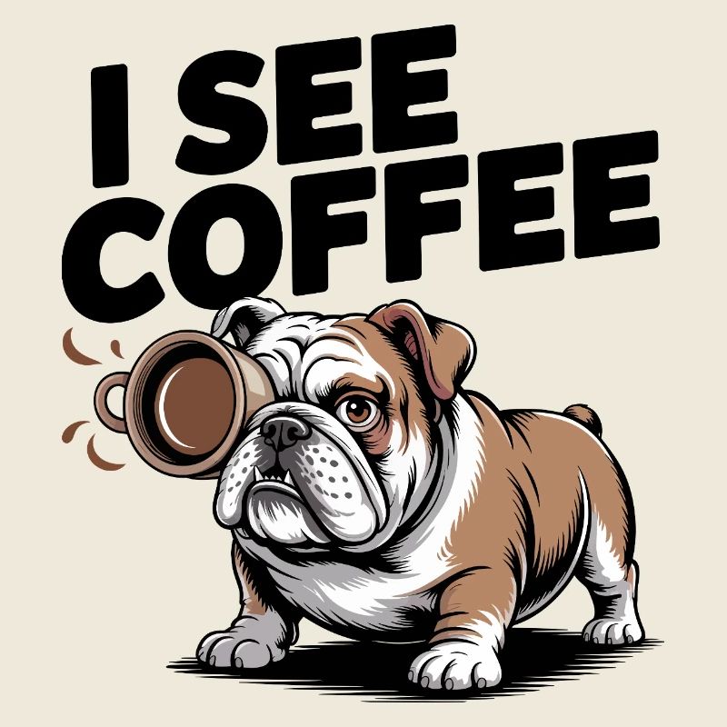I See Coffee Bulldog