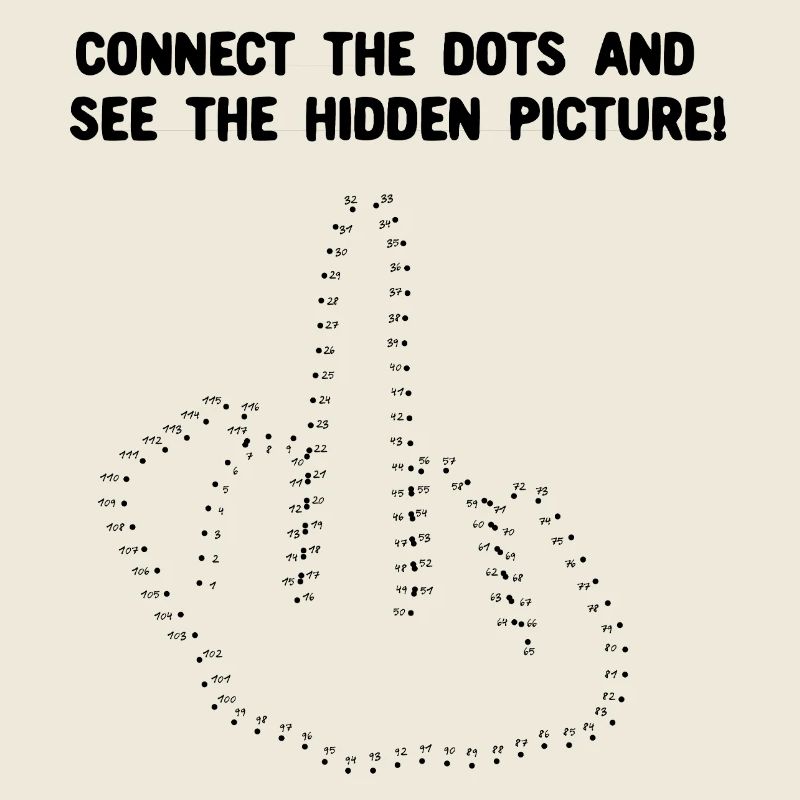 Connect the dots - Middle finger