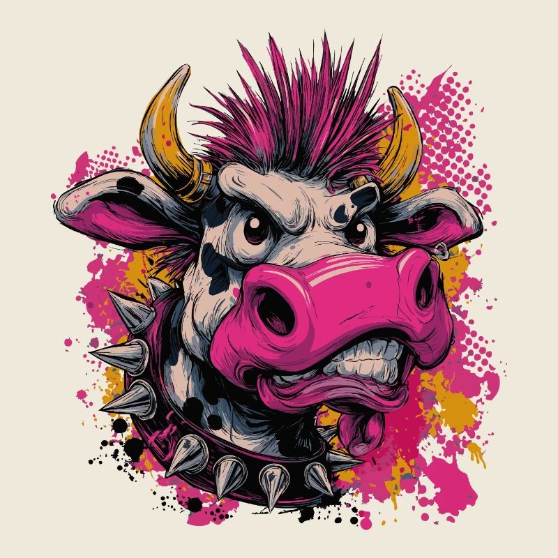 Punk Kuh – Wild und Rebellisch
