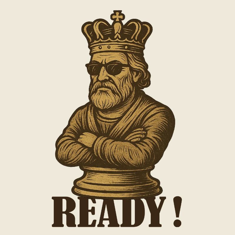Chess King READY in vintage look