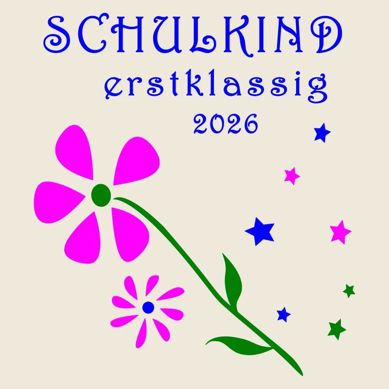 Schulkind Erstklassig 