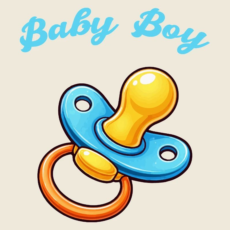 Schnuller Cartoon Baby