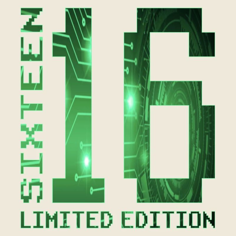 16. Geburtstag Limited Edition Pixel Zocker