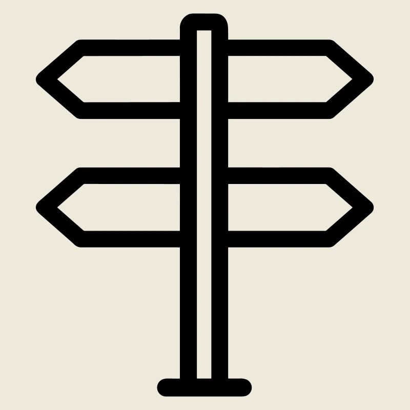 Direction sign