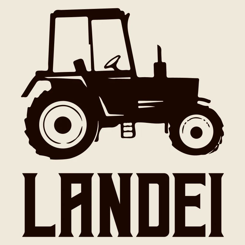 Traktor Silhouette Landei