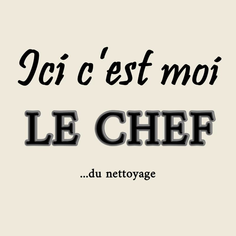 c'est moi le chef