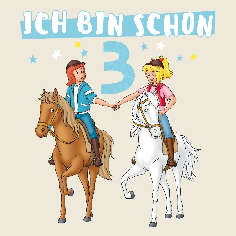 Bibi & Tina Geburtsagsdesign Ich Bin Schon Drei