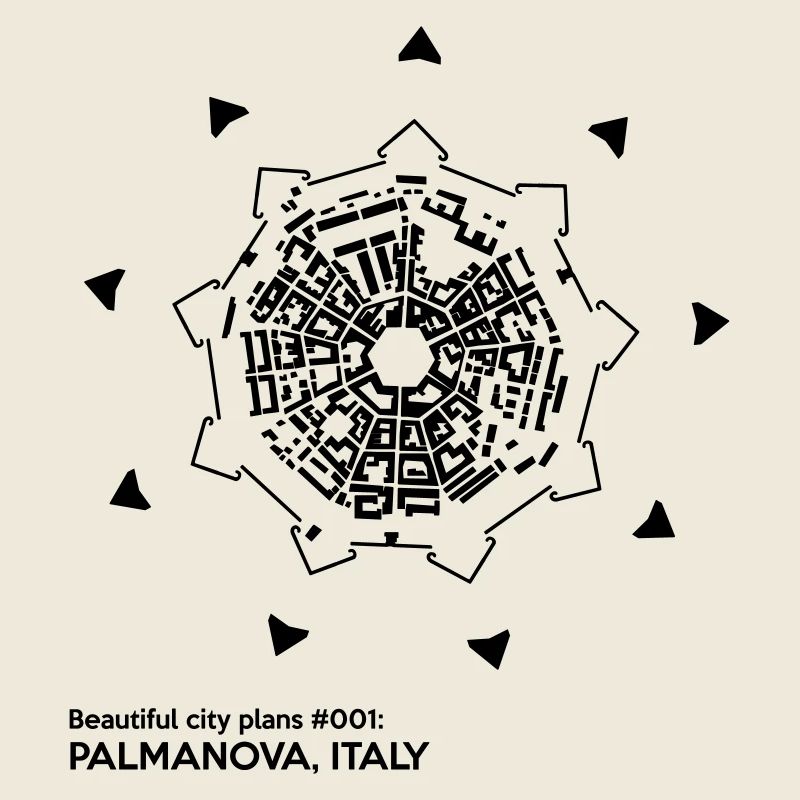 Schöne Stadtpläne: Palma Nova